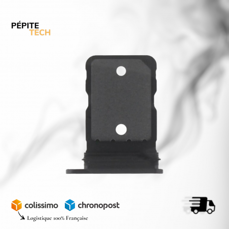 Tiroir SIM de Remplacement Premium pour Google Pixel 7a - Charbon