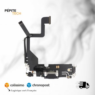 Nappe Connecteur de Charge pour iPhone 14 Pro -...
