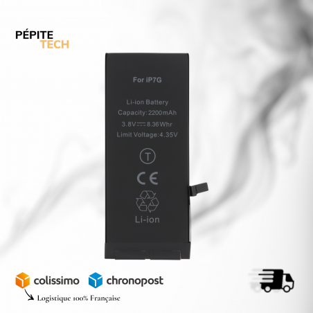 Batterie Haute Capacité Compatible avec iPhone 7