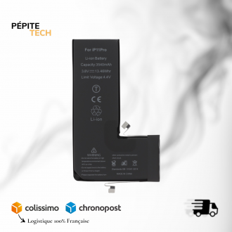 Batterie Haute Capacité pour iPhone 11 Pro (Technologie Ti)