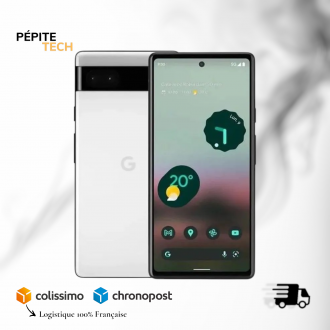 Smartphone - GOOGLE - Google Pixel 6A - 128 Go - Craie - 5G