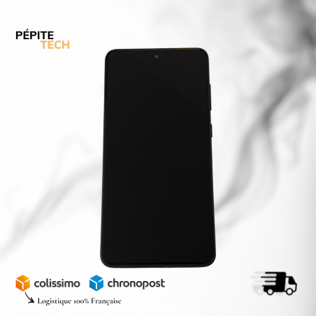 Écran Complet avec Châssis et Batterie d'Origine pour Samsung Galaxy S21 FE (G990B) Noir - Pièce Démontée Original (Pulled)