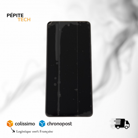 Écran Complet avec Châssis pour Samsung Galaxy A53 5G (A536B) Blanc - Pièce Officielle Démontée (Pulled)
