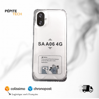 Coque de Protection Transparente Renforcée pour Samsung...