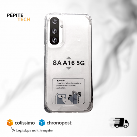 Coque de Protection Transparente Renforcée pour Samsung Galaxy A16 5G