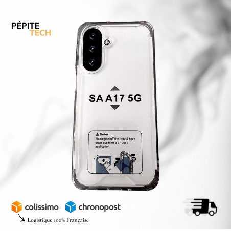 Coque de Protection Transparente Renforcée pour Samsung Galaxy A17 5G