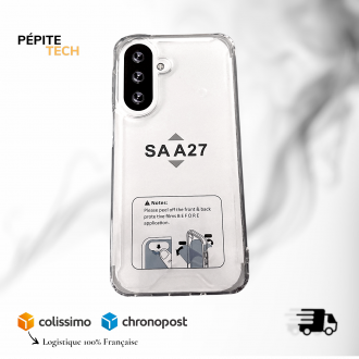 Coque de Protection Transparente Renforcée pour Samsung...