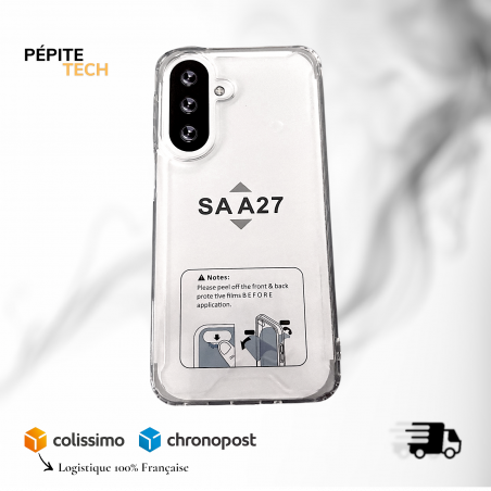 Coque de Protection Transparente Renforcée pour Samsung Galaxy A27 5G