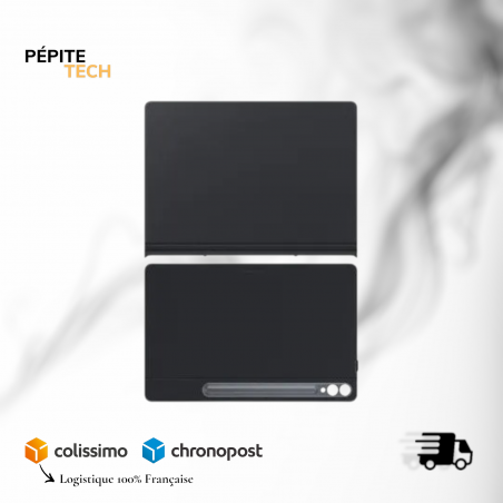 Housse Smart Noir pour Samsung Galaxy Tab S10FE Tab S9 et Tab S9FE