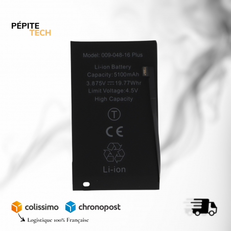 Batterie Compatible iPhone 16 Plus Haute Capacité (Ti) - Pièce de Remplacement Haute Qualité