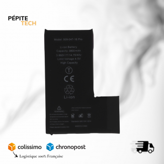 Batterie Compatible iPhone 16 Pro Haute Capacité (Ti) -...