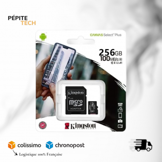Carte mémoire flash microSDXC UHS-I U1 / Class10 -...