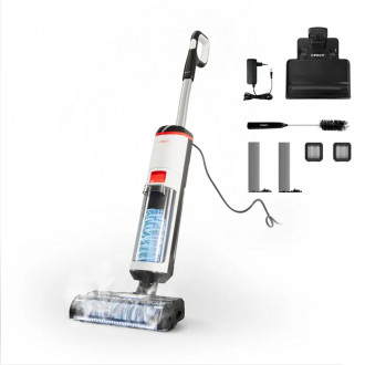 POLTI RollySteam WD10 - Aspirateur Balai Laveur avec...