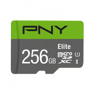 PNY Elite - Carte mémoire microSDXC - 256 Go - UHS-I U1...