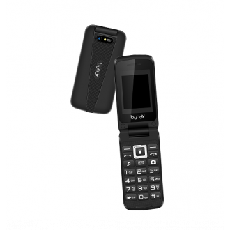 Telephone Portable à clapet Bundy Flap Noir - Appareil...