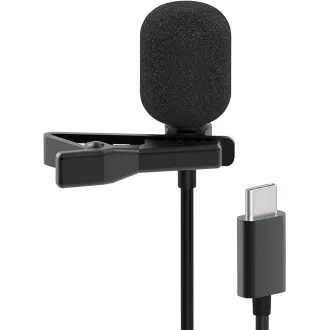 Microphone cravate - GENERIQUE - Lavalier Filaire USB-C -...