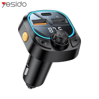 Transmetteur FM Bluetooth - YESIDO - Y70 - Chargeur...