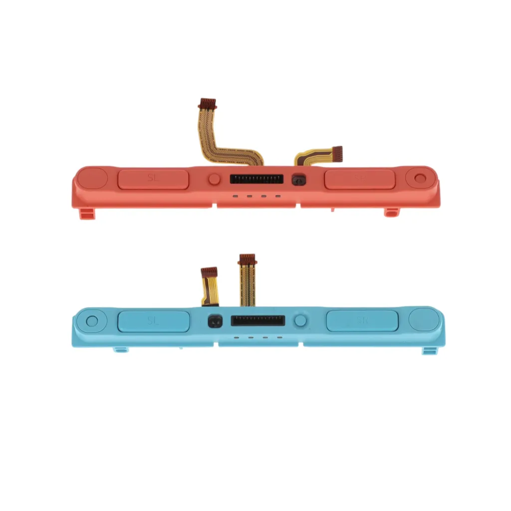 Bloc rail Joy-Con gauche et droite compatible Nintendo Switch 2 - Bleu / Orange