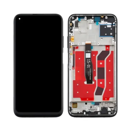 Écran LCD avec châssis noir Huawei P40 Lite JNY-LX1